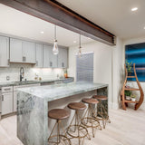 Seaward Modern Raindrop Exquisite Glass Pendant Cord