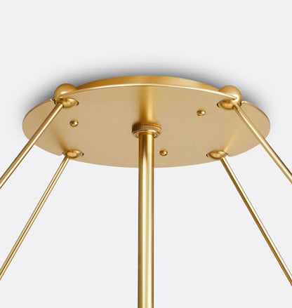 Willamette 48" Round Crystal Chandelier
