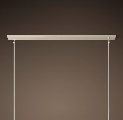 BOUBLE Crystal Ball Linear Chandelier 48"