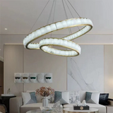 Culoud Alabaster Circle Round Pendent Light