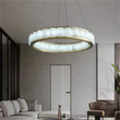 Culoud Alabaster Circle Round Pendent Light