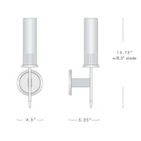 Alouette Wall Sconce - thebelacan