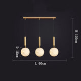 Alabaster Global Rod/Cord Pendant - thebelacan