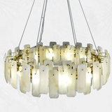 Culoud Alabaster Round Chandelier