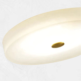 Culoud Modern Round Alabaster Flush Mounted chandelier