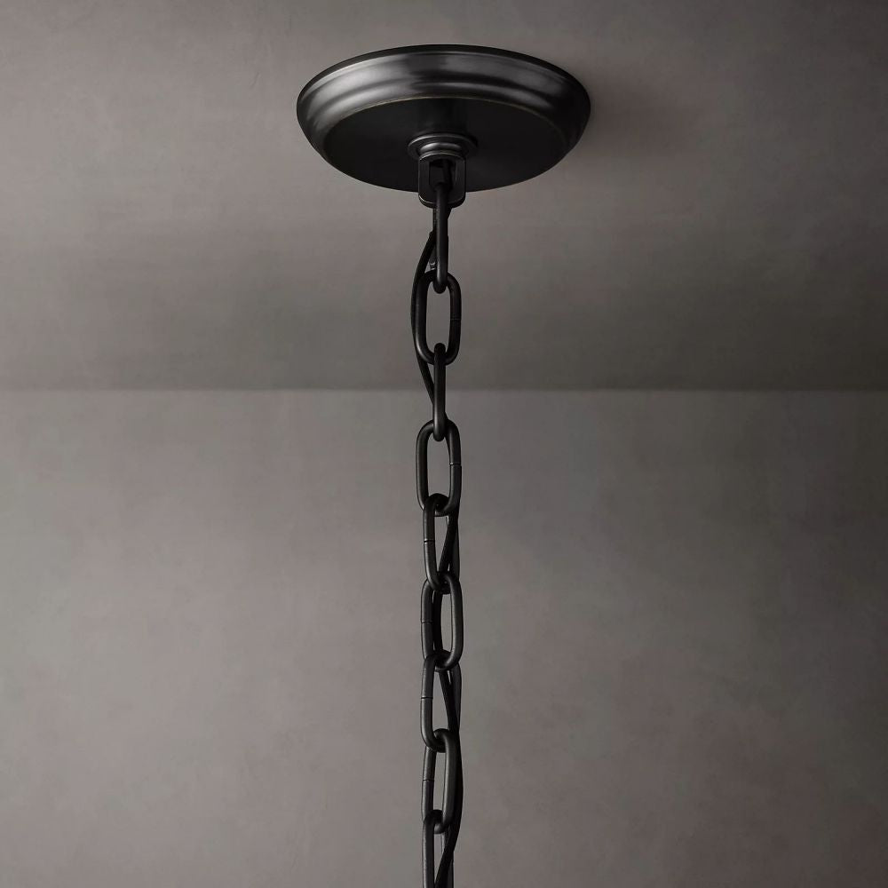Sammi Modern 2-Tier Round Chandelier 60" For Living Room, Bedroom