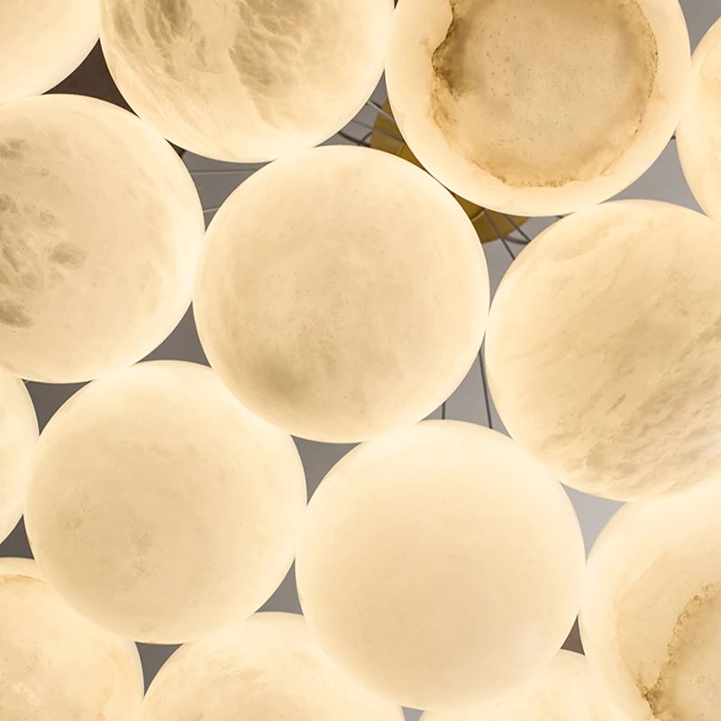 Alabaster Multi-lights Ceiling Pendant