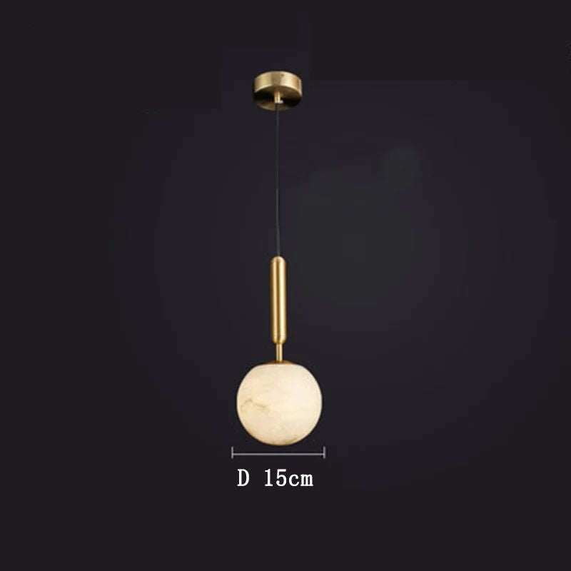 Alabaster Kitchen Island Pendant