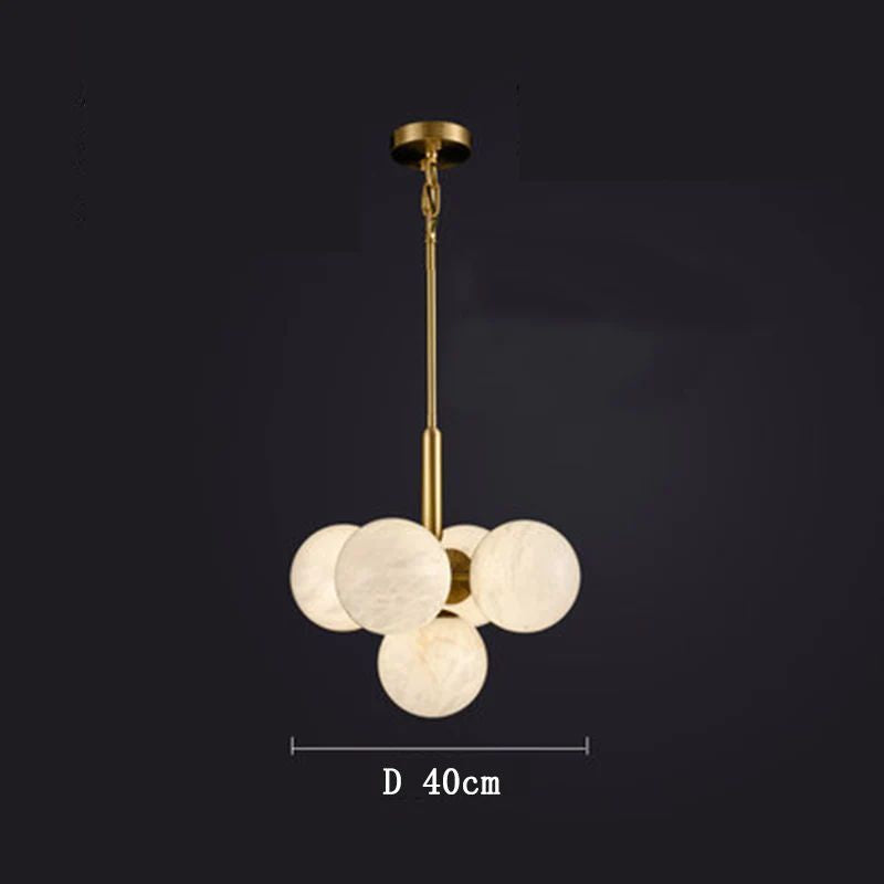 Alabaster Kitchen Island Pendant