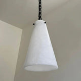 Alabaster Modern 3-light Marble Chandelier - thebelacan