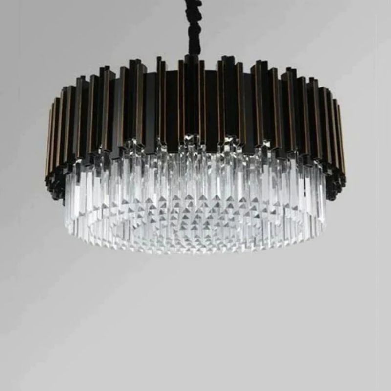 Glacia Crystal Round Chandelier