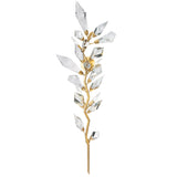 58" Gold&Silver Crystal Wall Sconce