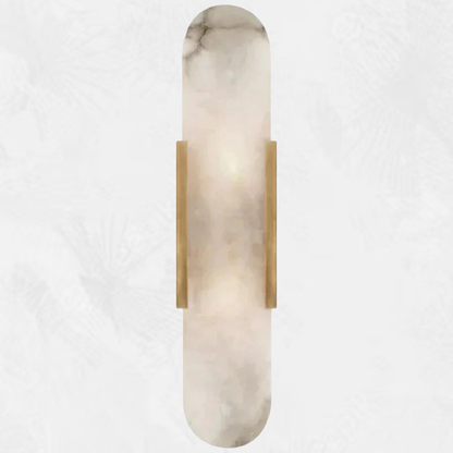 Culoud Elongated Alabaster Wall Sconce