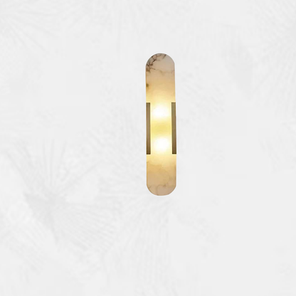 Culoud Elongated Alabaster Wall Sconce