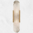 Culoud Elongated Alabaster Wall Sconce
