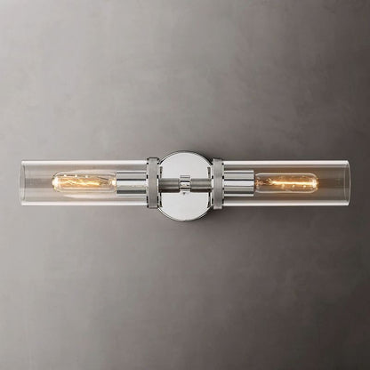 Lambert Round Linear Short Wall Sconce - thebelacan