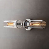 Lambert Round Linear Short Wall Sconce - thebelacan