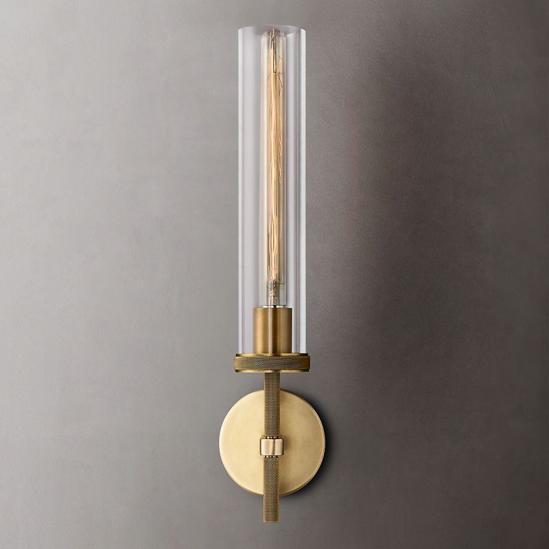 Lambert Round Grand Wall Sconce - thebelacan