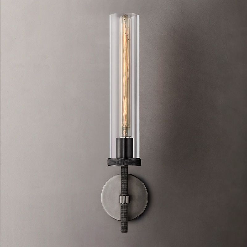 Lambert Round Grand Wall Sconce - thebelacan