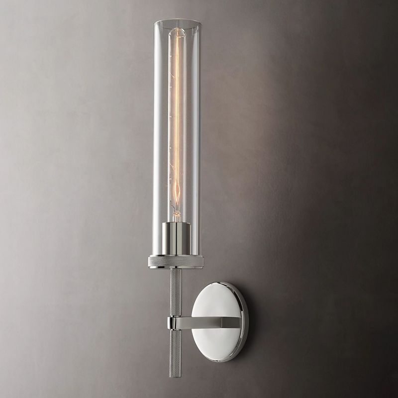 Lambert Round Grand Wall Sconce - thebelacan