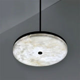 Alabaster Island Shape Mini Pendant Light