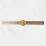 Lambo Knurled Grand Linear Wall Sconce