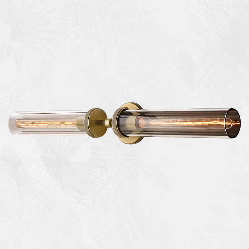 Lambo Knurled Grand Linear Wall Sconce
