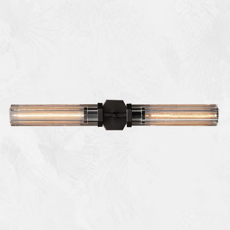 Lambo Knurled Grand Linear Wall Sconce