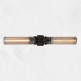 Lambo Knurled Grand Linear Wall Sconce